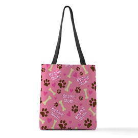 CafePress Beagle Mom Gift Polyester Tote Bag 16"x16"