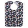 Eating Adults Bib Waterproof Reusable 3 Layers Washable Clothing Protector