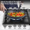 Cook N Home Nonstick Saute Fry Pan 9.5-inch Professional Hard