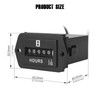 Taikemeti Wired Machine Hour Meter, Analog Hour Meter, Widely Used
