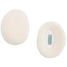 earbags Ear Warmers Standard, Cream, M, Fleece