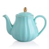 Sweejar Royal Teapot, Ceramic Tea Pot with Removable Stainless Steel