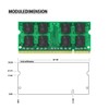 DUOMEIQI 4GB (2X 2GB) 2RX8 PC2-6300 PC2-6400 PC2-6400S DDR2 800MHz