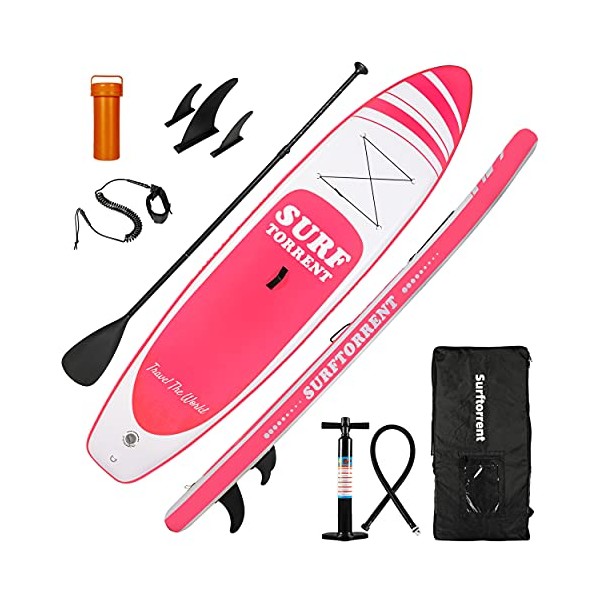 SURFTORRENT Inflatable Stand Up Paddle Board Wave Board with SUP