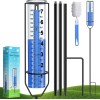 Brand: WANTELFOR Rain Gauge Outdoor,7" Large Plastic Gauges Outdoors Best...