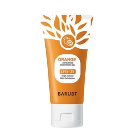 Orange Scented Exfoliator Clear Gel Gentle Exfoliation Exfoliating Gel Nourishing Moisturizing Deep Cleansing Face Body Suitable for All Skin Types-Cleanser:_1pcs