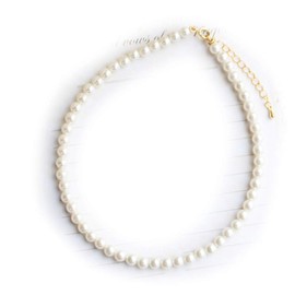 Lorient Pink Maid N-1738 Pearl Necklace for Children (13.8 inches (35 cm), Made in Japan, Pearl