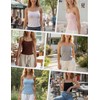 ZeroBound Camisole Built in Shelf Bra Tank Top - Basic
