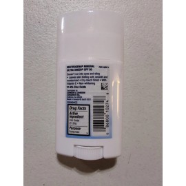 Neutrogena Ultra Sheer Sunscreen Dry Touch Face & Body Stick SPF 50 - 1.5oz 2027