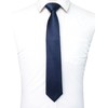 JEMYGINS Slim Plain Men's Tie with a Variety of Colours