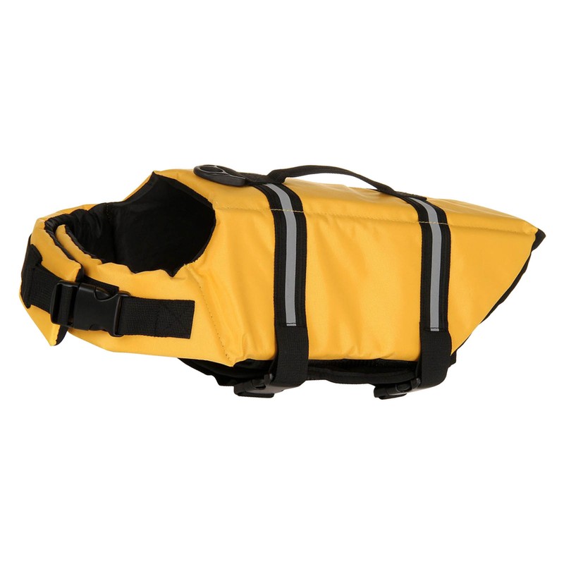 Pet Life Jacket Reflective Breathable Mesh Portable Dog Lifesaver Flotation
