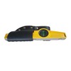 HI VIZ Black Pure Leather Level Holder + 250 mm