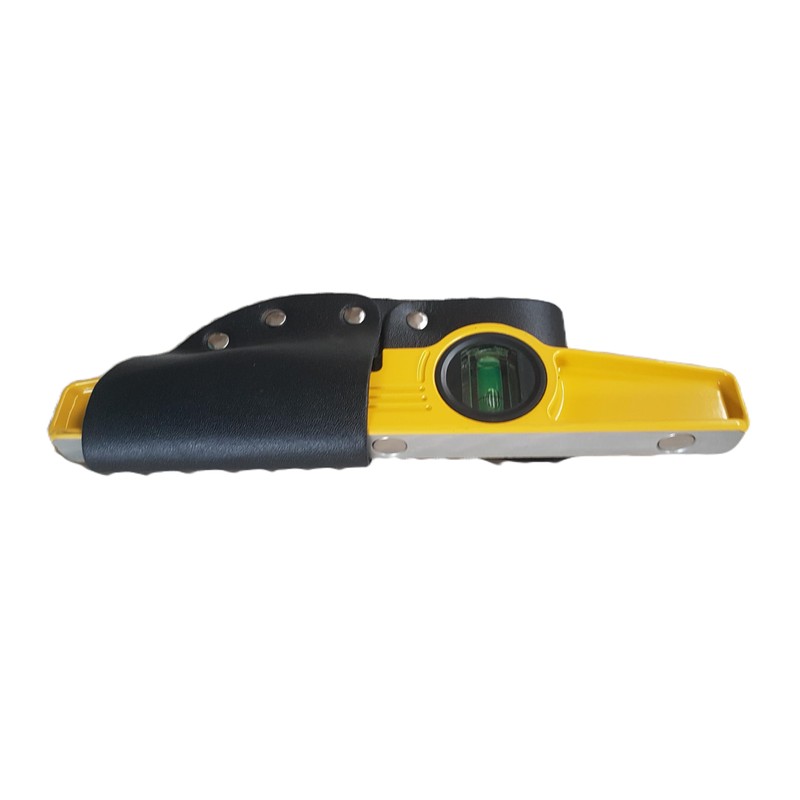 HI VIZ Black Pure Leather Level Holder + 250 mm