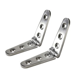 2 Pieces of 316 SS Marine Grade 6'' x 1"Casting Strap Hinge for Boat& AUTO
