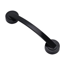 AIXXCUVQ Easy To Install Wall Mounted Bathroom Bathtub Handrail Safety Grab Bar For ABS Bath Grab Bar Suction Handle, Black
