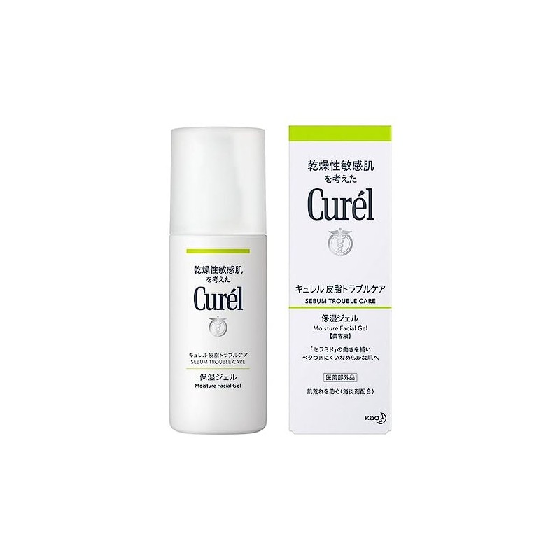 Kao Curel Sebum Trouble Care Moisturizing Gel, 4.1 fl oz