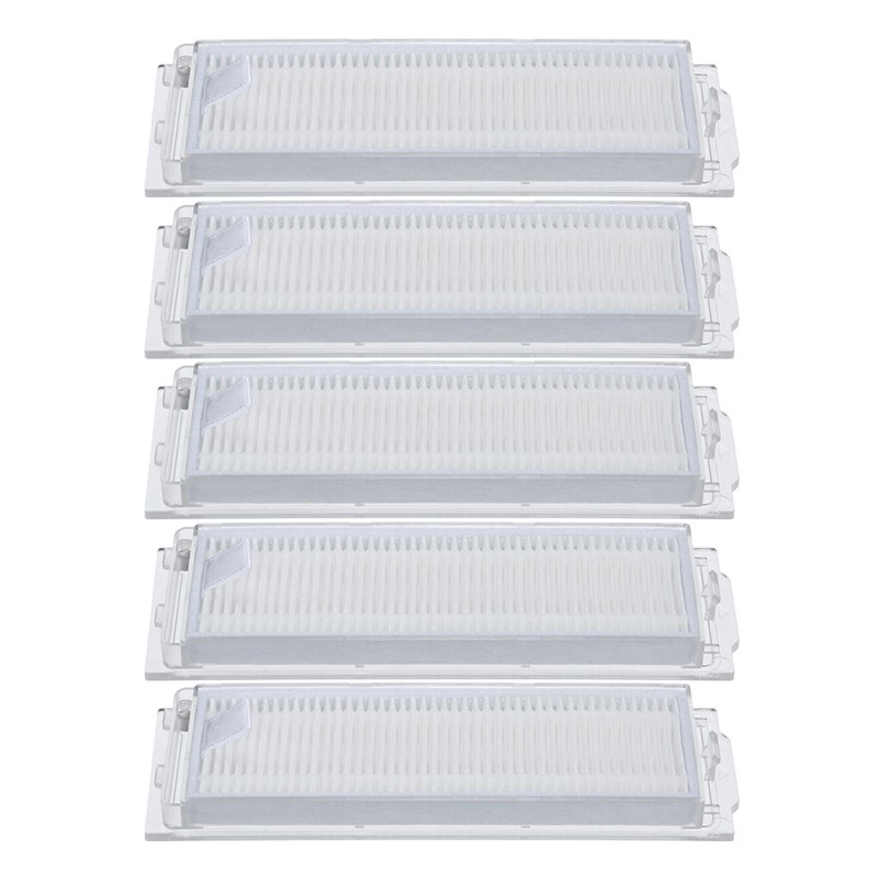 5 Pcs Vacuum Replacement Filter Robotic Vacuum Cleaner Filters Robot
