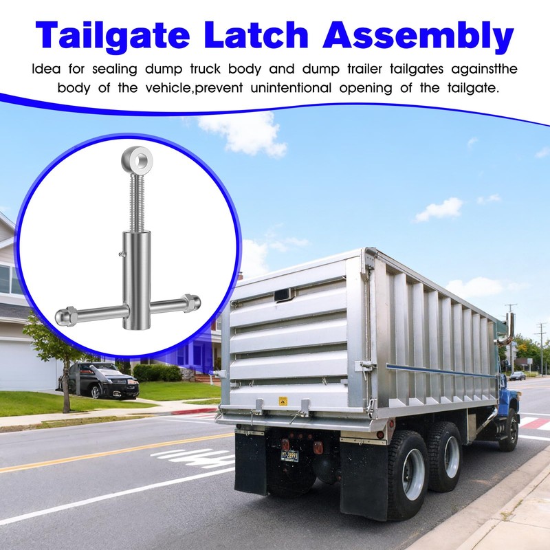 Dump Truck Tailgate Latch for TGL34SBR Trailer Tailgate Lock Assembly
