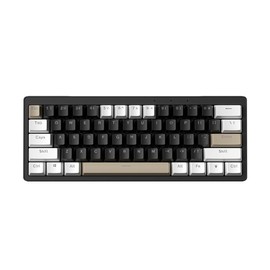 ZIFRIEND AG61 60% Layout Mini Gaming Mechanical Keyboard Wired Customized RGB Backlight/Sidelight White/Black/Blue 3-Pin Hot Swap Silent/Yellow Switches:_Black with gray/red axis