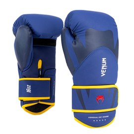 Venum Challenger 4.0 Boxing Gloves - Blue/Yellow