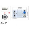 50W Driverless Solderless LED Chip Integrated Smart IC DIY (Ultraviolet
