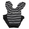 Dog Pajamas Warm Comfortable Stretchy 4 Legs Striped Dog Pajamas