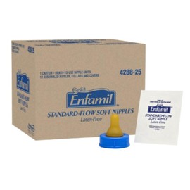 Enfamil Standard Flow Soft Nipples, Latex-Free & BPA Free, 12 Count