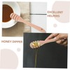 LABRIMP Honey Dipper Stick Wooden Honey Stirrer Multi-Purpose Stir Stick