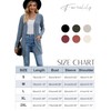 Famulily Women's Long Sleeve Open Front Cardigans, Button Down V