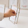 Koyal Wholesale 8Pcs Pressed Glass Floating Picture Frames 5 X