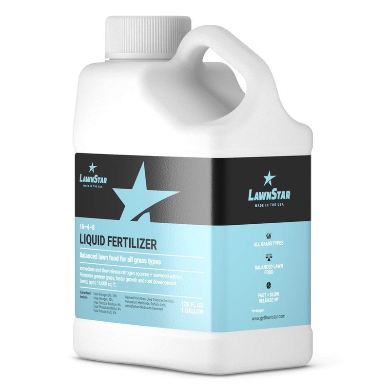 Balanced 16-4-8 Nutrient Liquid Fertilizer (1 Gallon) - Premium Lawn