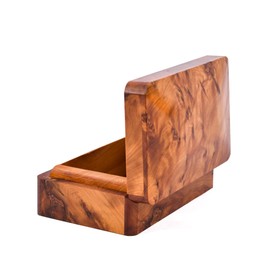 Medium Wood Box Hand Carved Wooden Multipurpose Keepsake Jewelry Decorative Art Storage Organizer, Jewelry Boxe, Coffee Table Decor, Farmhouse Decoration Delight (Medium)