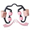 Ipetboom 1PC Pink Fitness Roller Multi Purpose Massage Stick for