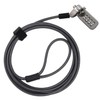 CaLeQi Combination Security Lock Cable for Notebook Laptop Pc Computer