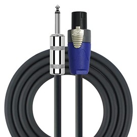 Kirlin Sbcv-145n-25 14awg Speakon - 1/4" Mono Plug 25ft
