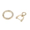 [X AUTOHAUX] Car Fob Keychain Keychain Holder Replacement D-Ring for