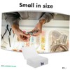 jojofuny 1 Set Mini Beads Storage Box Transparent Jewelry Organizer