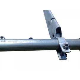 Extend-An-Arm Barbwire Arm Welded 1-5/8" Hinge/Use with 1-5/8" Top Rail Only (9)