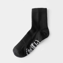 Filloie Socks, Solid Logo Socks, Kids Socks, Non-slip, Children, Kindergarten, Girls, Baby, Boys, Black, Children, Juniors, Children, Elementary School, Short, Children's Socks, Stylish, Baby Socks,