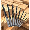 Wood Brad Point Drill Bit Set 3/8 in. 10Pcs Spur
