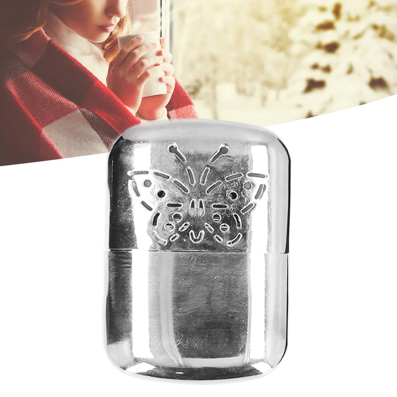 Mini Hand Warmer with Fuel Can Portable Zinc Alloy Winter