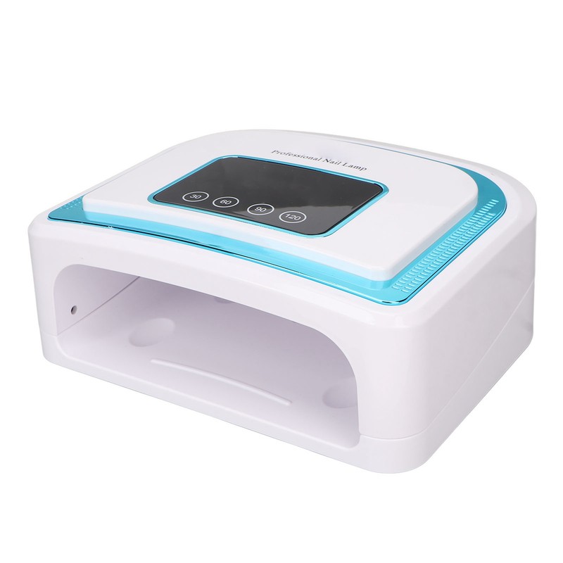 120W UV Gel Nail Lamp Fast Curing 4 Timers LCD