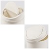 Zerdyne mini bote de basura, 0,7 galones pequeño bote de