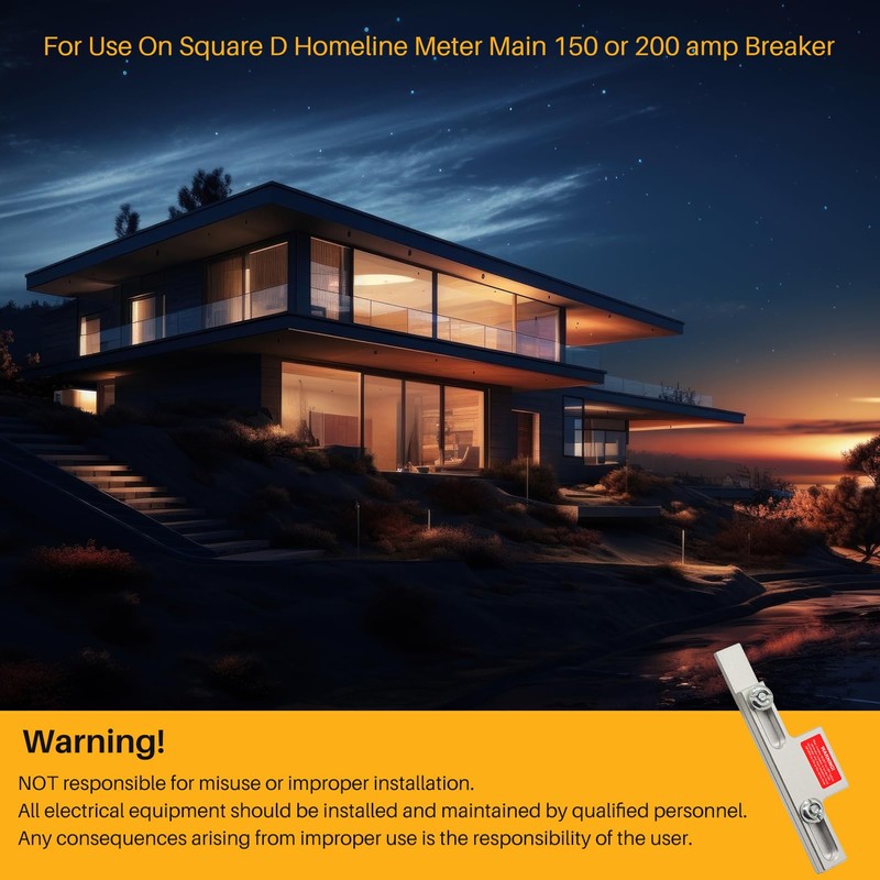 Generator Interlock Kit Square D for Homeline Meter Main 150