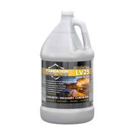 Armor LV25 Solvent Based Acrylic High Gloss Wet Look Cure and Seal for Concrete and Pavers (LV25-1 GAL - 700 VOC)