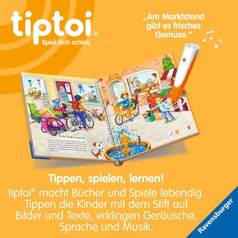 Ravensburger tiptoi® Beginner Book from 3 Years | My Words