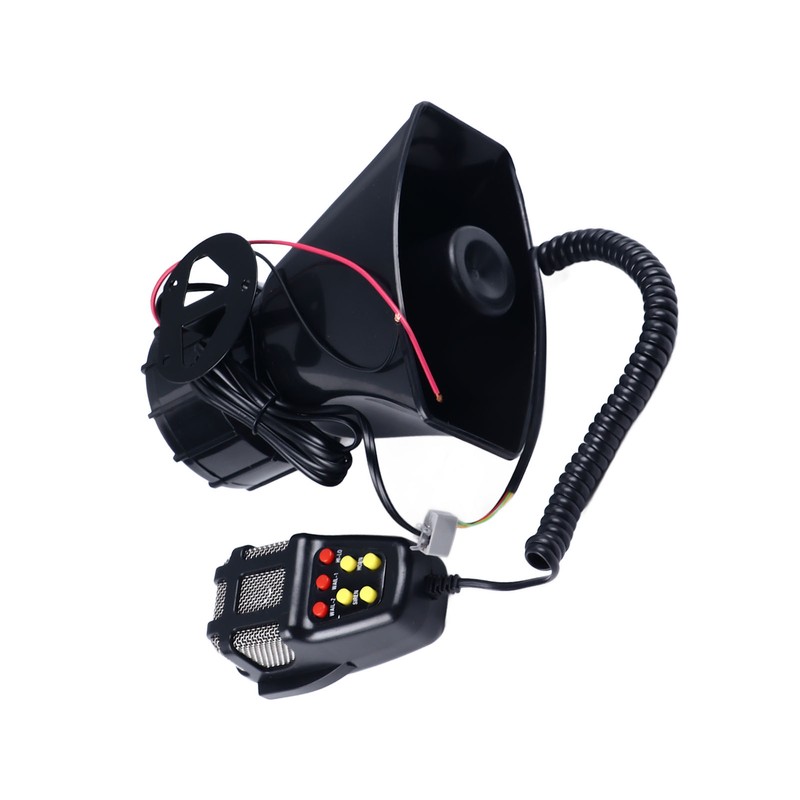 12V Car Seven Tone Alarm Horn Loud Volume Clear Sound