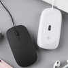 USB 3.0 Wired Slim Mouse, Optical 2.4GHZ USB Desktop Mouse,3