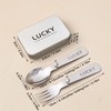 Portable Folding Cutlery Set for Kids – 3-Piece Stainless Steel
