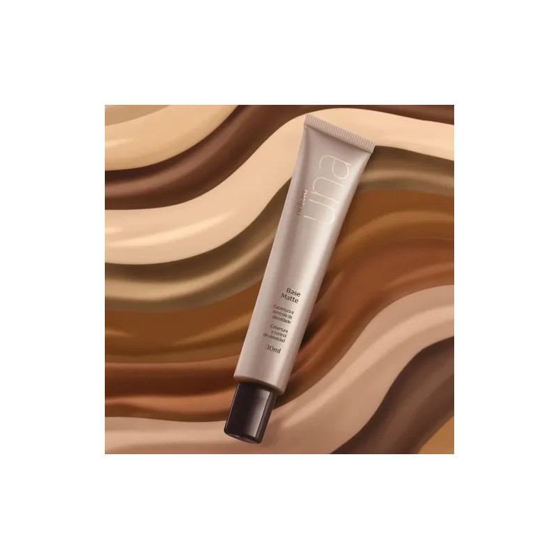 Base De Maquillaje Matte Una Natura 30 Ml Tono Tono